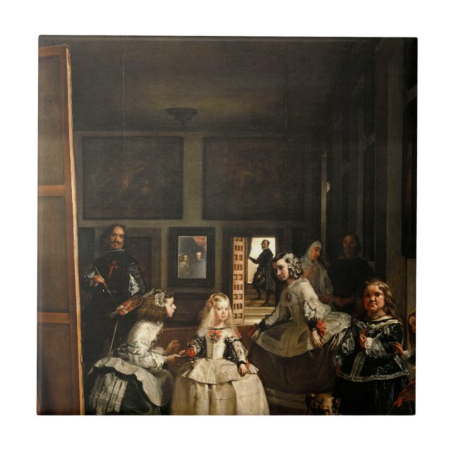Carreau VÉLAZQUEZ - Las Meninas 1656 (Devant)