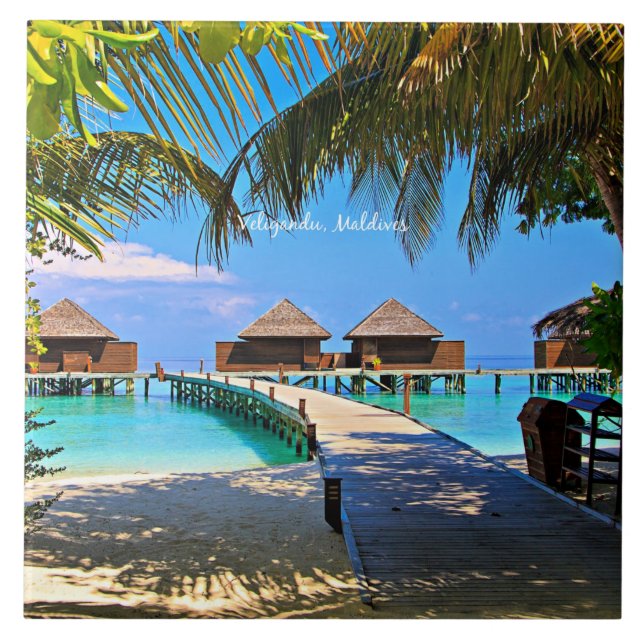 Carreau Veligandu, Maldives (Devant)