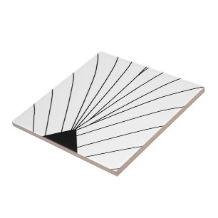 Carreau Ventilateur Art Déco Carrelage Noir Et Blanc