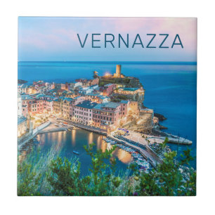Carreau Vernazza Cinque Terre La Spezia Italie Panorama