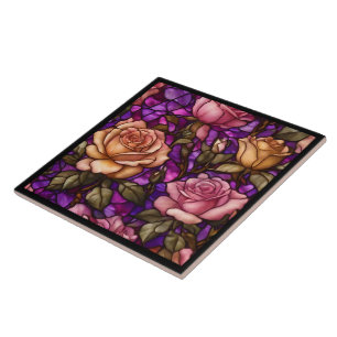 Carreau Verre rose Collection moderne élégante