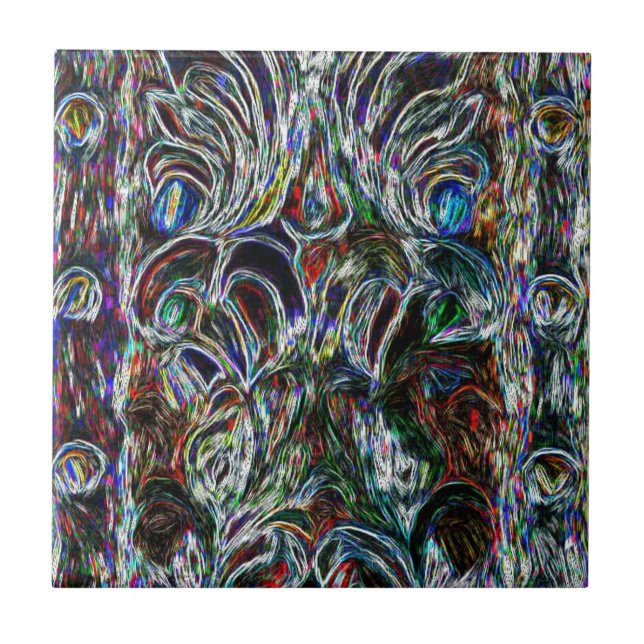 Carreau Verre souillé de cru éclectique (Devant)