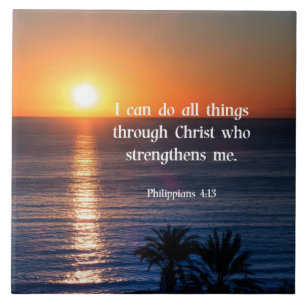 Carreau verset biblique, Philippiens 4:13