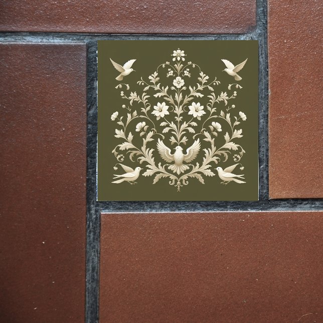 Carreau vert botanique (Créateur téléchargé)