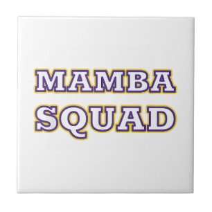Carreau Vêtements drôles de Mamba Squad pour amateur de se