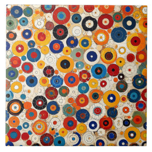 Carreau Vibrant Millefiori Élégant Motif