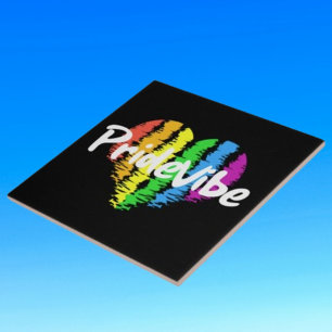 Carreau Vibrant PrideVibe : Montrez votre coeur arc-en-cie