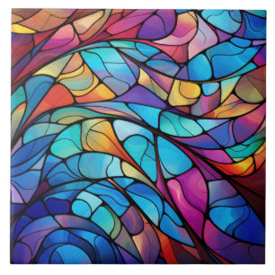 Carreau Vibrant Vitrage Vibrant Tile céramique Abstraite