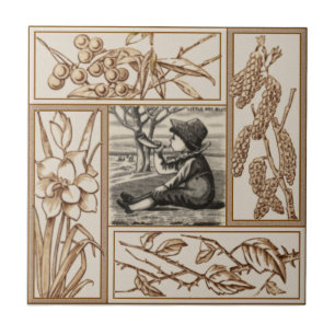 Carreau Vidéo de transfert Repro VIctorian "Little Boy Blu