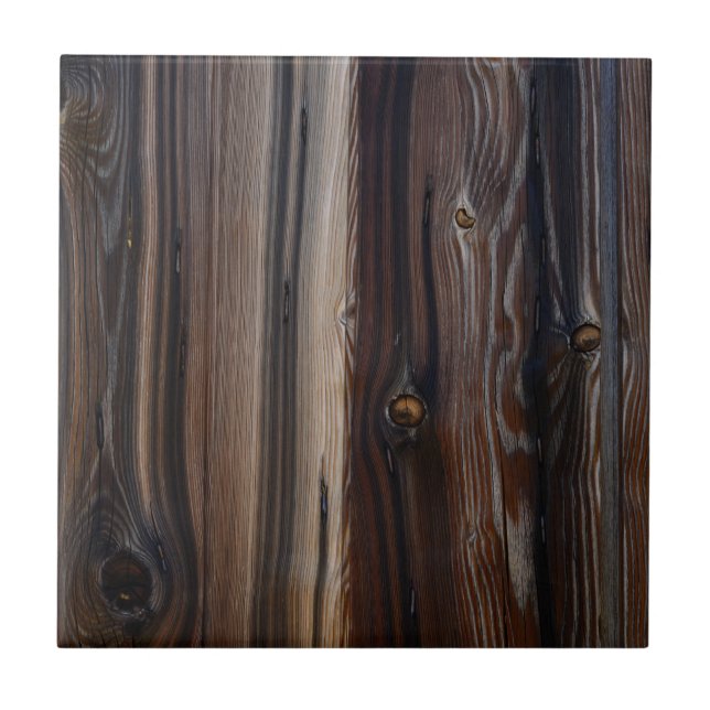 Carreau Vieille texture en bois patinée de mur (Devant)