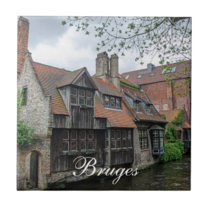 Carreau Vieille ville de Bruges en Belgique
