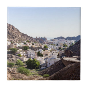 Carreau Vieille ville historique de Mascate - Oman