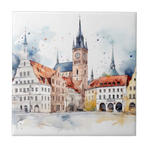 Carreau Vieille ville médiévale