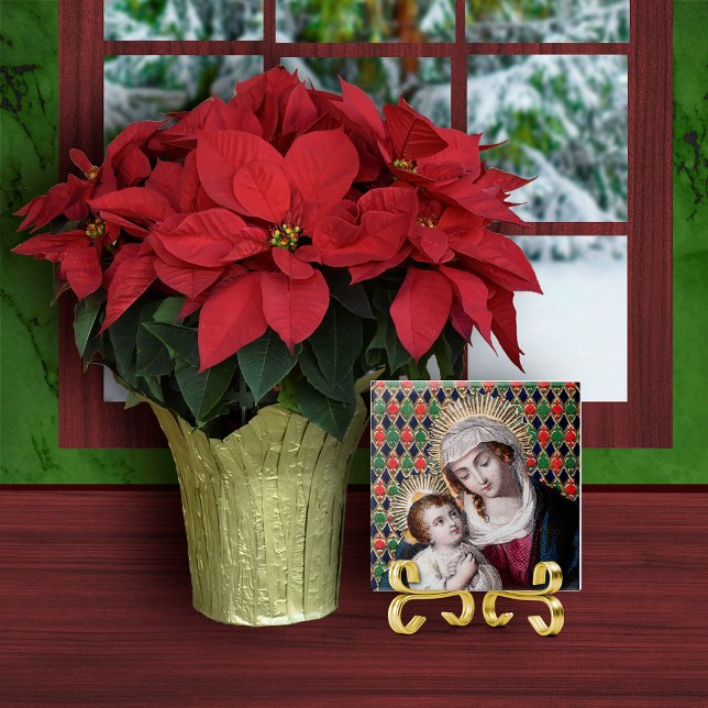 Carreau Vierge et enfant (DPT 001) (Créateur téléchargé)