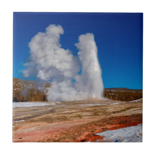 Carreau Vieux fidèles de Yellowstone
