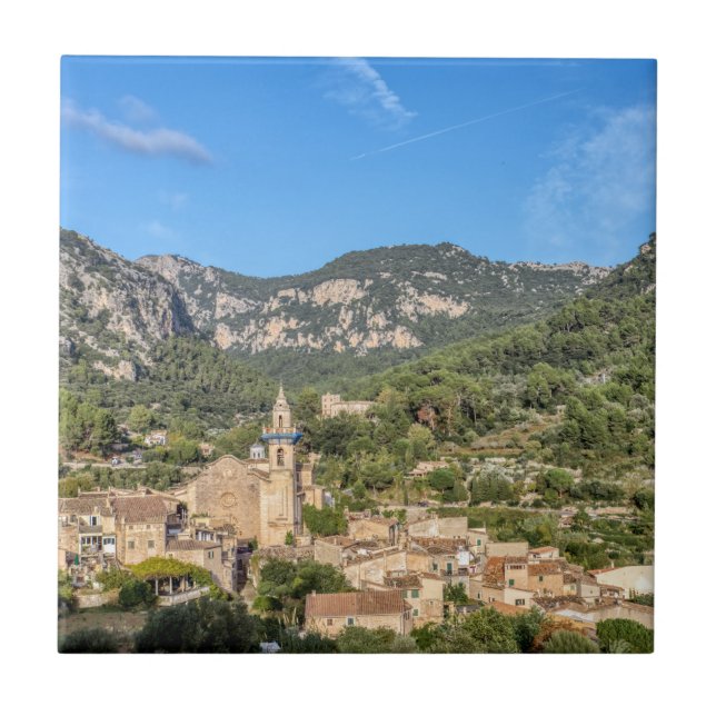 Carreau Vieux village de Valldemossa - Mallorca, Espagne (Devant)