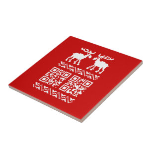 Carreau Vilain Sweater QR Code Bonne année!