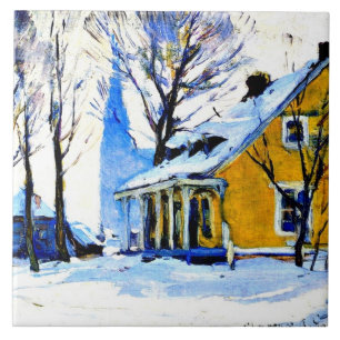 Carreau Village canadien, Journée Grey, Clarence Gagnon ar