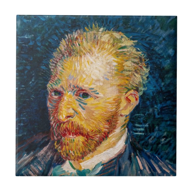 Carreau Vincent Van Gogh - Autoportrait (Devant)