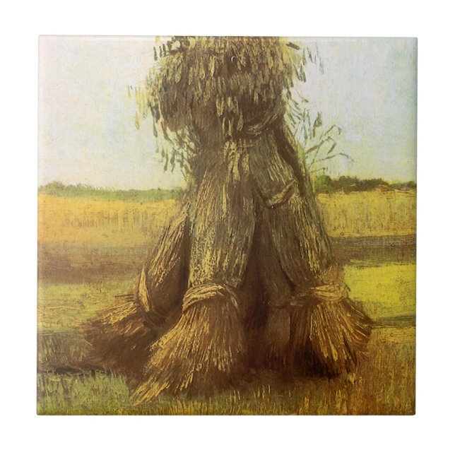 Carreau Vincent van Gogh - Chênes du blé (Devant)