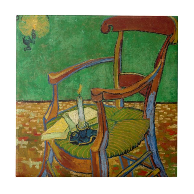 Carreau Vincent van Gogh - Fauteuil de Paul Gauguin (Devant)