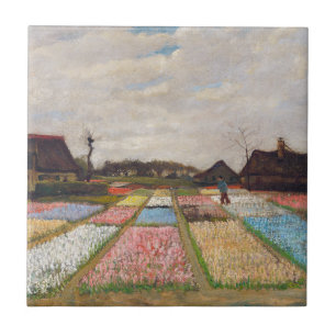Carreau Vincent van Gogh - Lits à fleurs en Hollande