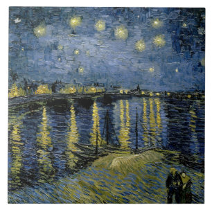 Carreau Vincent van Gogh - nuit étoilée