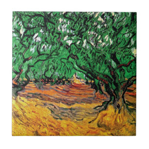 Carreau Vincent Van Gogh - Olive Trees Art