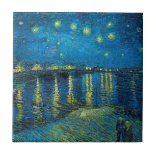 Carreau Vincent Van Gogh Starry Night Over the Rhone