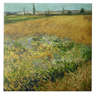 Carreau Vincent Van Gogh Vintage Wheatfield