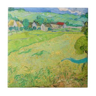 Carreau Vincent van Gogh - Vue des Vessenots près d'Auvers