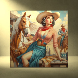 Carreau Vintage Cowgirl