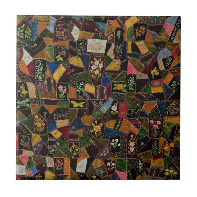 Carreau Vintage Crazy Quilt (Devant)