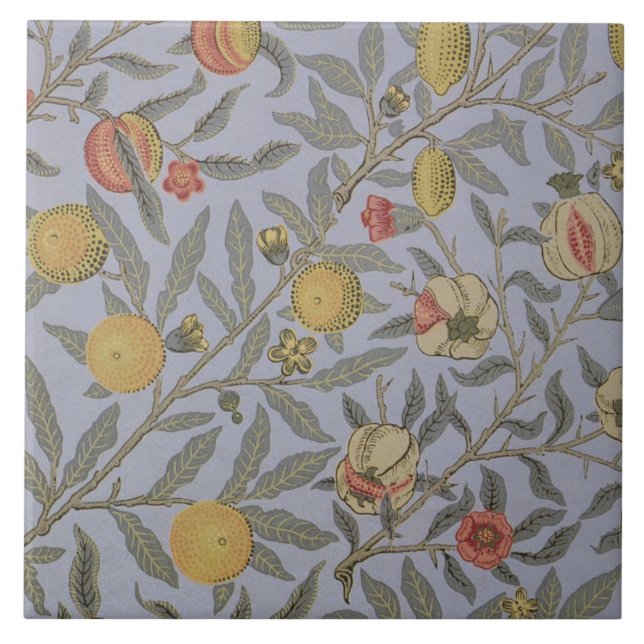 Carreau Vintage Floral William Morris Fruit (Devant)