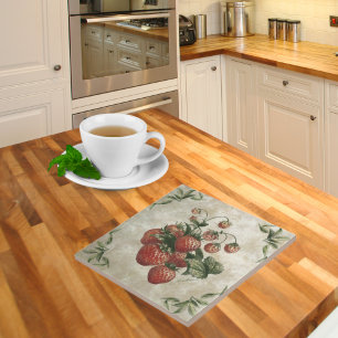 Carreau Vintage fraises Carrelage en céramique rustique