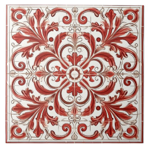 Carreau Vintage italien méditerranéen Motif
