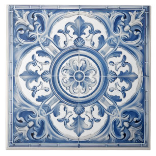 Carreau Vintage italien méditerranéen Motif