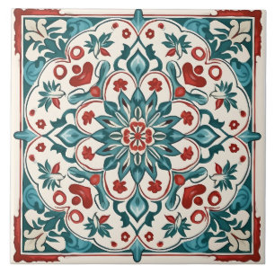 Carreau Vintage italien méditerranéen Motif