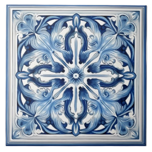 Carreau Vintage italien méditerranéen Motif