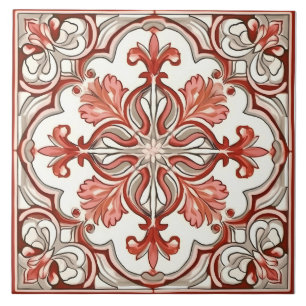Carreau Vintage italien méditerranéen Motif
