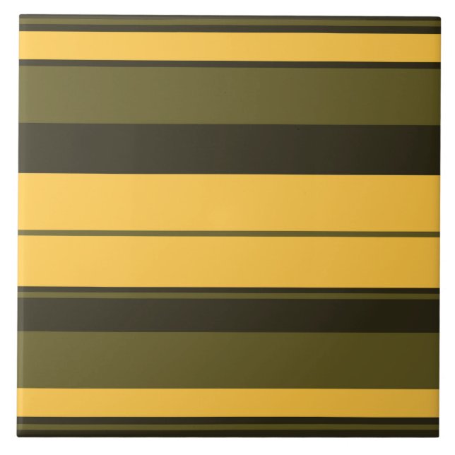 Carreau Vintage jaune (Devant)