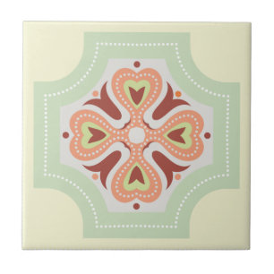 Carreau Vintage Pastel Portugais Azulejo Tiles
