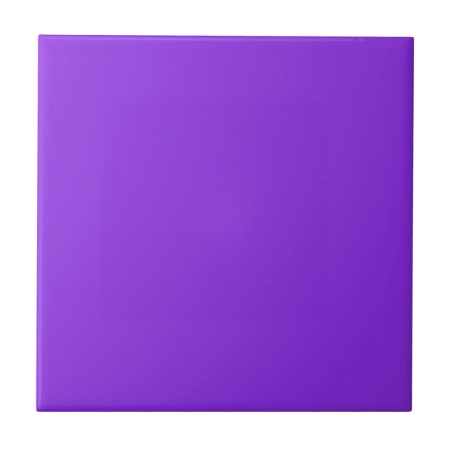 Carreau Violet bleu couleur solide (Devant)