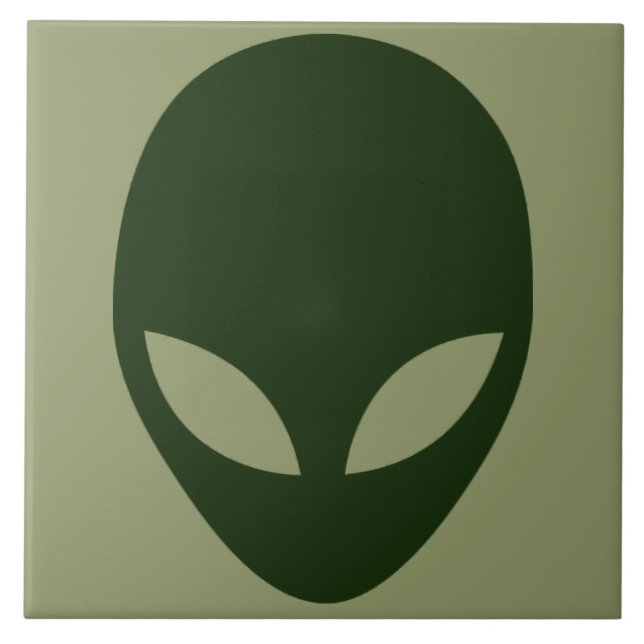 Carreau Visage Alien (Devant)