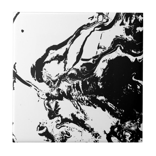 Carreau Visages Abstraits Carrelage en céramique d'art inc (Devant)