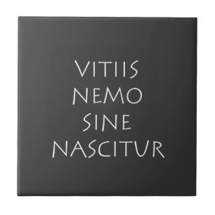 Carreau Vitiis nemo sinnascitur