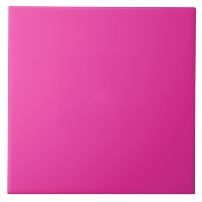 Carreau Vivid Carrelage en céramique rose. (Devant)