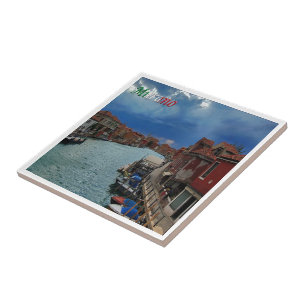 Carreau VNT055 VENISE, MURANO, Vénétie, Italie,