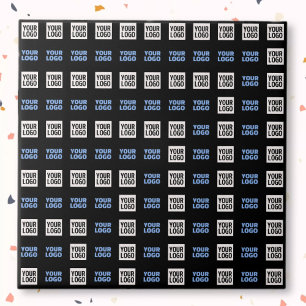 Carreau Votre logo ou image téléchargée   Motif géométriqu