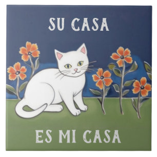 Carreau Votre Maison est Ma Maison - Drôle d'Humour de Cha